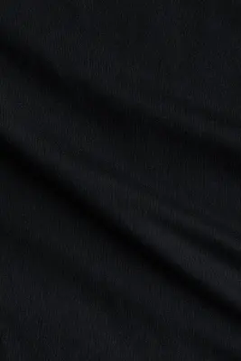 Top ajusté avec encolure bateau - Noir — photo 4