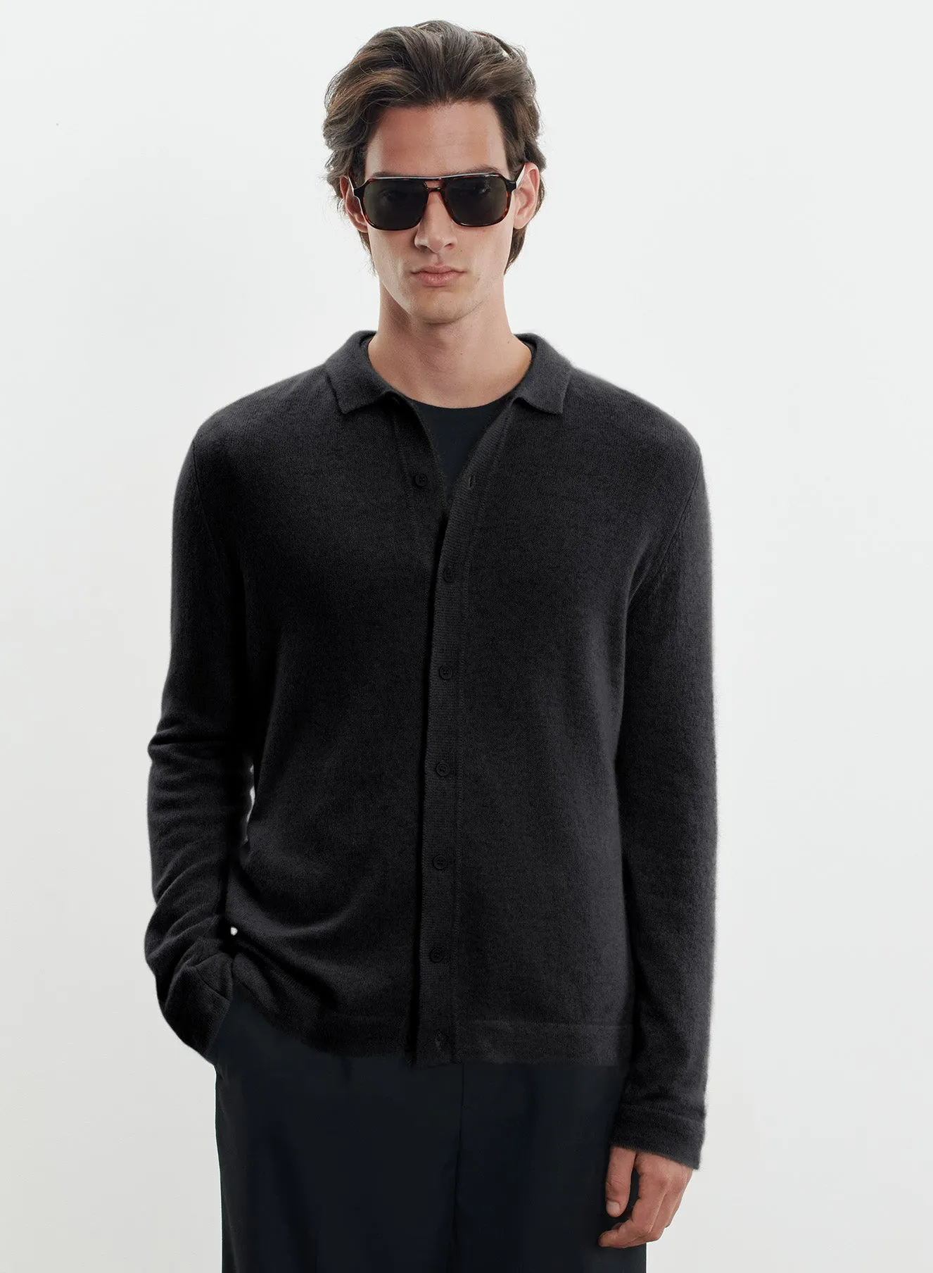 Chemise en raccoon et polyamide