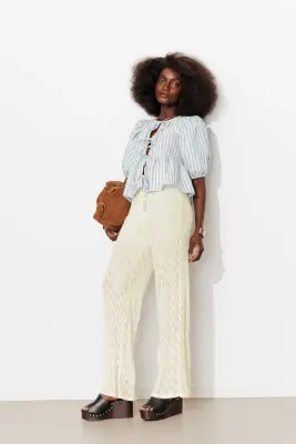Pantalon en dentelle Femme — photo 2