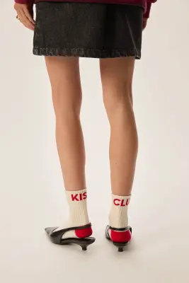 Chaussettes Poldie Ecru — photo 4