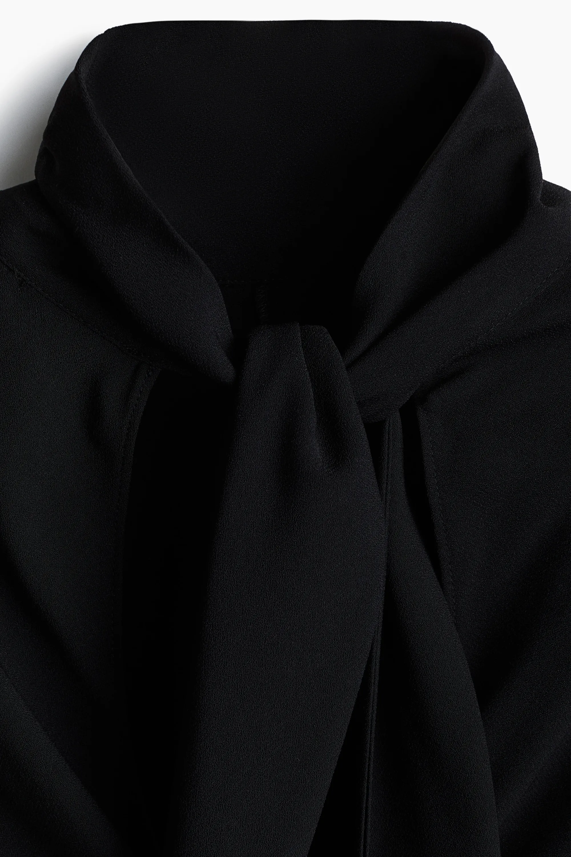 Robe à manches trompette - Noir