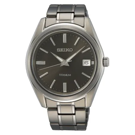 Montre Seiko Classique Quartz en titane pour Homme SUR375P1