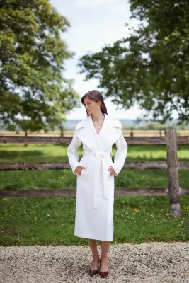 Paloma Wool Coat - White — photo 2