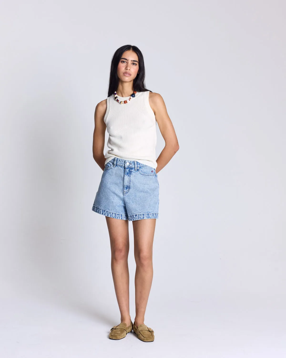 Short Elias bleu azur