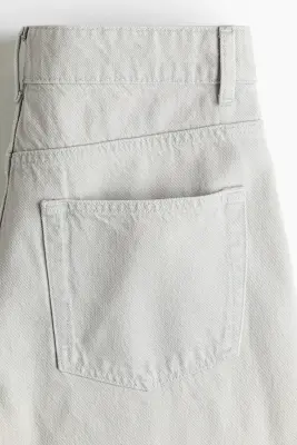 Barrel Regular Waist Ankle Jeans - Gris denim clair — photo 4