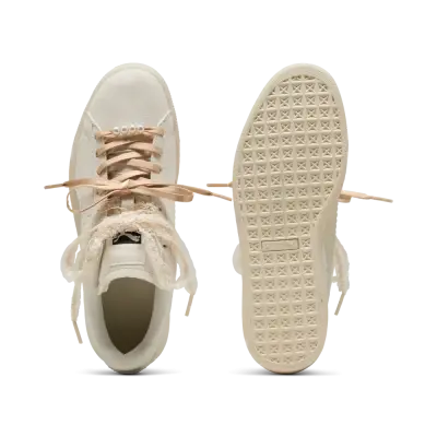 Puma Suede Bloom Mujer Frosted Ivory Silver Fog — photo 5