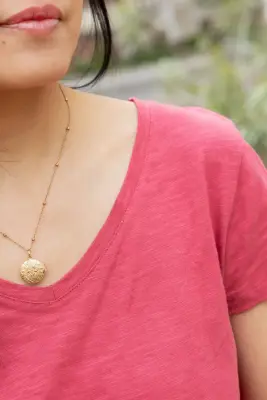 Tee-shirt Simone - framboise — photo 4