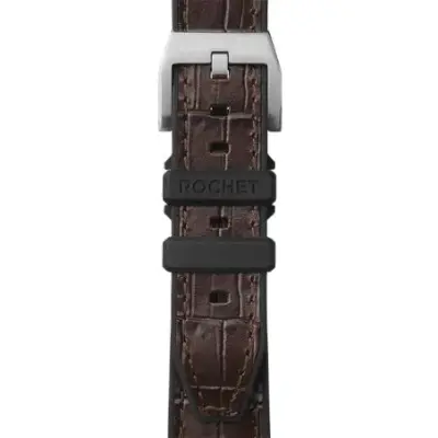 Bracelet Montre Rochet 22mm Trocadero Marron 8522203A — photo 3
