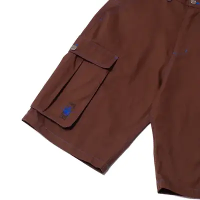 short hoddle intensive cargo – brown / blue — photo 4