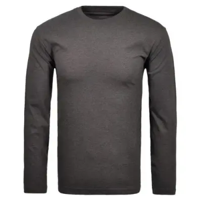 RAGMAN TEE SHIRT ML GRANDE LONGUEUR Anthracite — photo 1