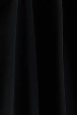 Robe découpée avec base à effet boule - Noir — photo 4