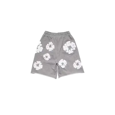 Denim Tears The Cotton Wreath Shorts Grey — photo 2