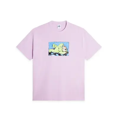 T-shirt Polar lazy bunny – orchid — photo 1