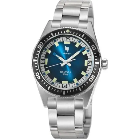Lip Nautic 3 Quartz 200m 39mm 671863