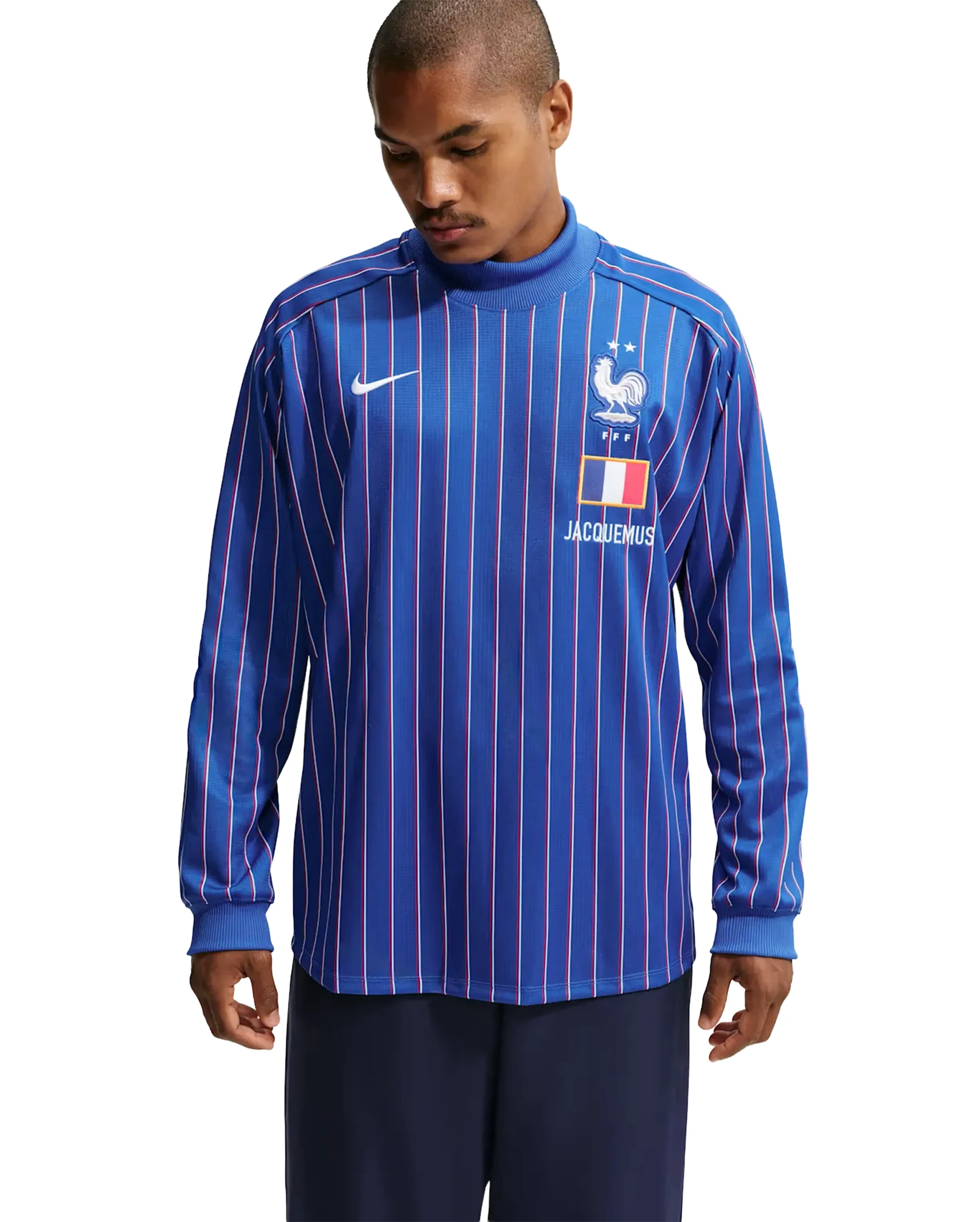 France Jacquemus Goalkeeper Shirt Blue