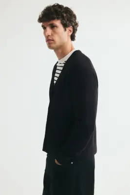 Gilet Regular Fit - Noir — photo 3