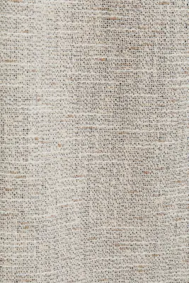 Pantalon 5 poches en tissu texturé - Beige chiné — photo 1