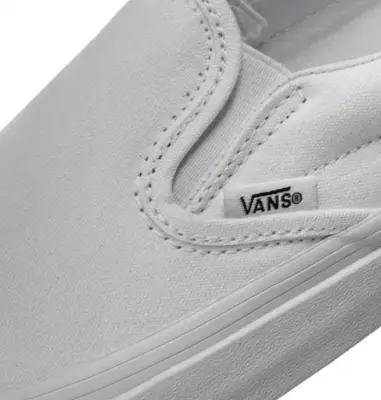VANS CLASSIC SLIP ON Blanc — photo 5