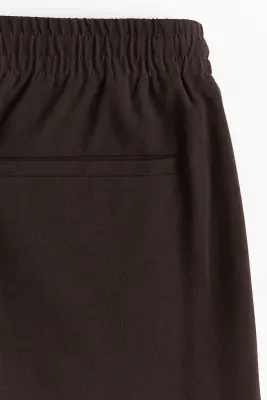 Pantalon Loose Fit - Marron foncé — photo 5