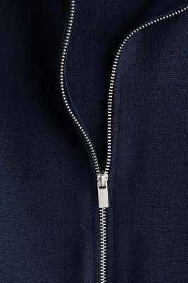 Gilet zippé - Bleu marine — photo 5