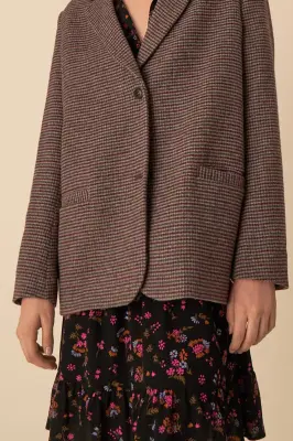 veste ernestine carreaux alison — photo 2