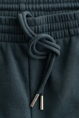 Pantalon en molleton - Bleu canard — photo 3