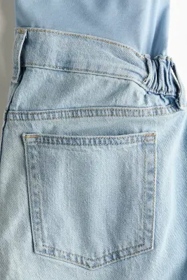 MAMA Jean large - Bleu denim pâle — photo 4