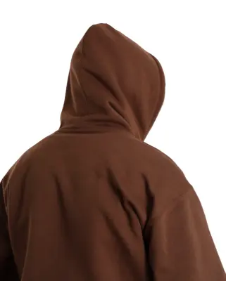 Vintage Logo Hooded Sweat Dark Brown — photo 4