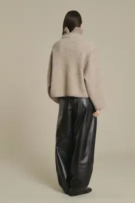 VESTE OLYMPE BEIGE/GRIS — photo 2