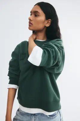 Sweat avec motif imprimé - Vert/Paris — photo 3