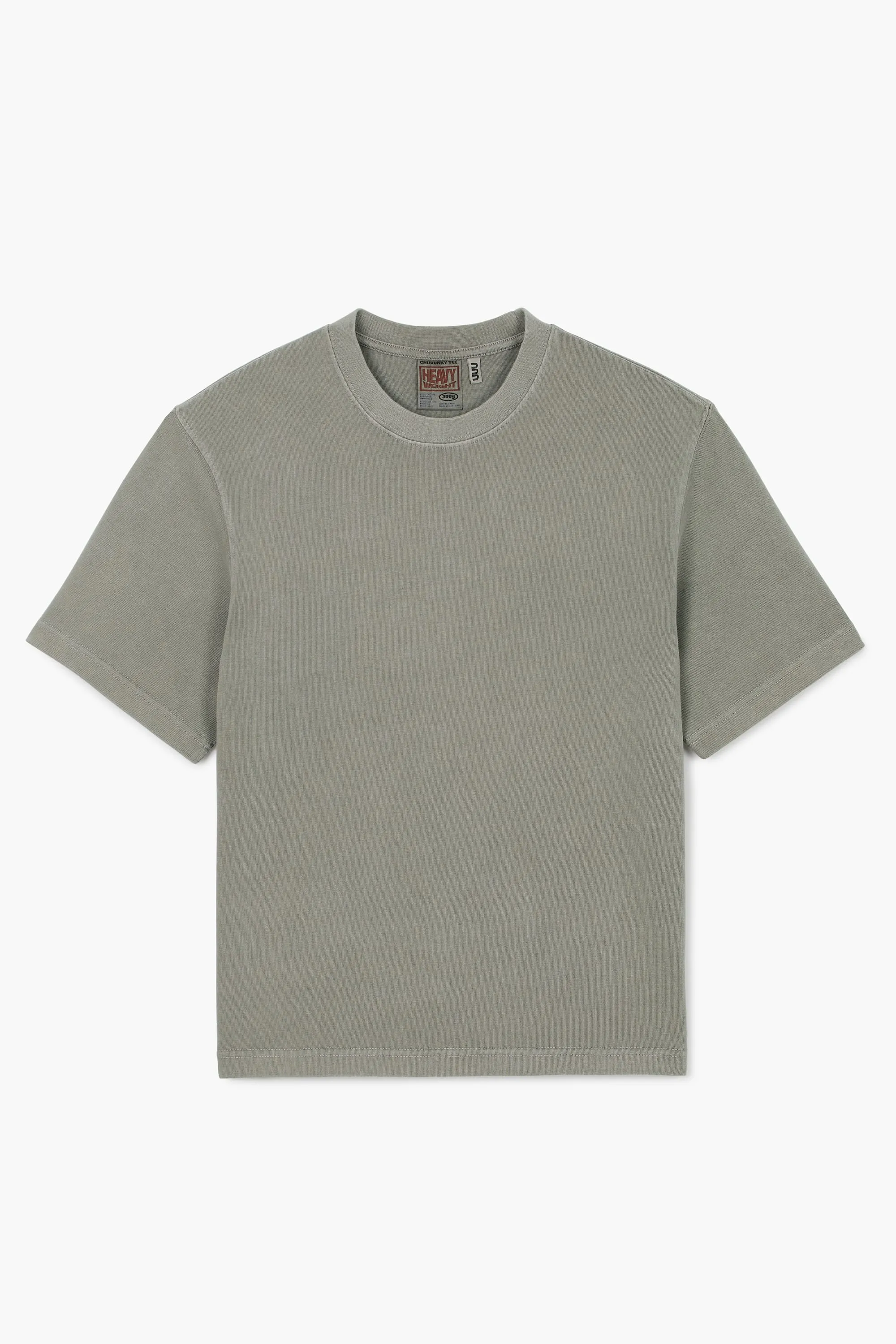 T-shirt 'Chuuunky Tee' - Pigmentaire Gris Mineral