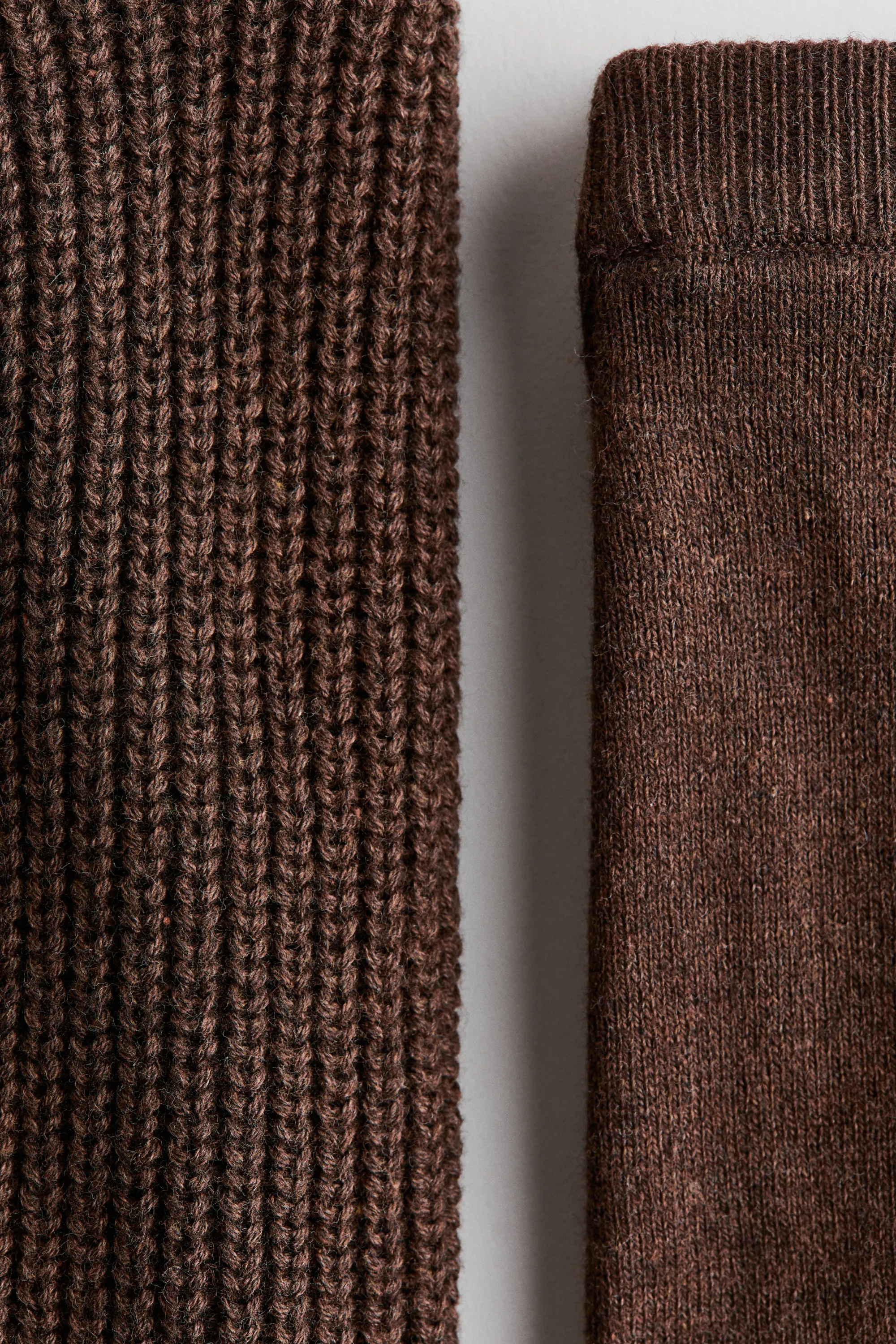 Ensemble 2 pièces pull et pantalon en coton - Marron