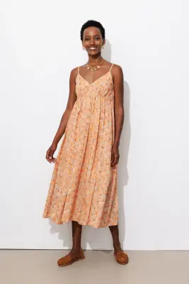 Robe à fines bretelles Femme — photo 4