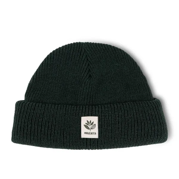Bonnet Magenta Fam beanie – Forrest green