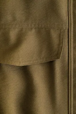 Veste à col entonnoir - Vert kaki — photo 5