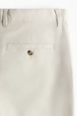 Short chino Regular Fit en coton - Beige clair — photo 5