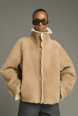 MANTEAU KLEBER BEIGE — photo 3