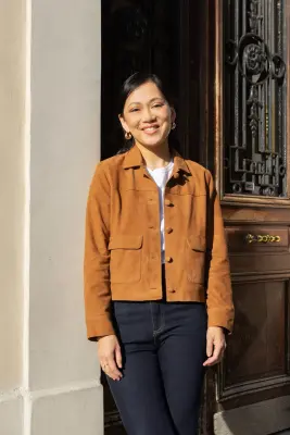 Veste Yulia - camel — photo 5