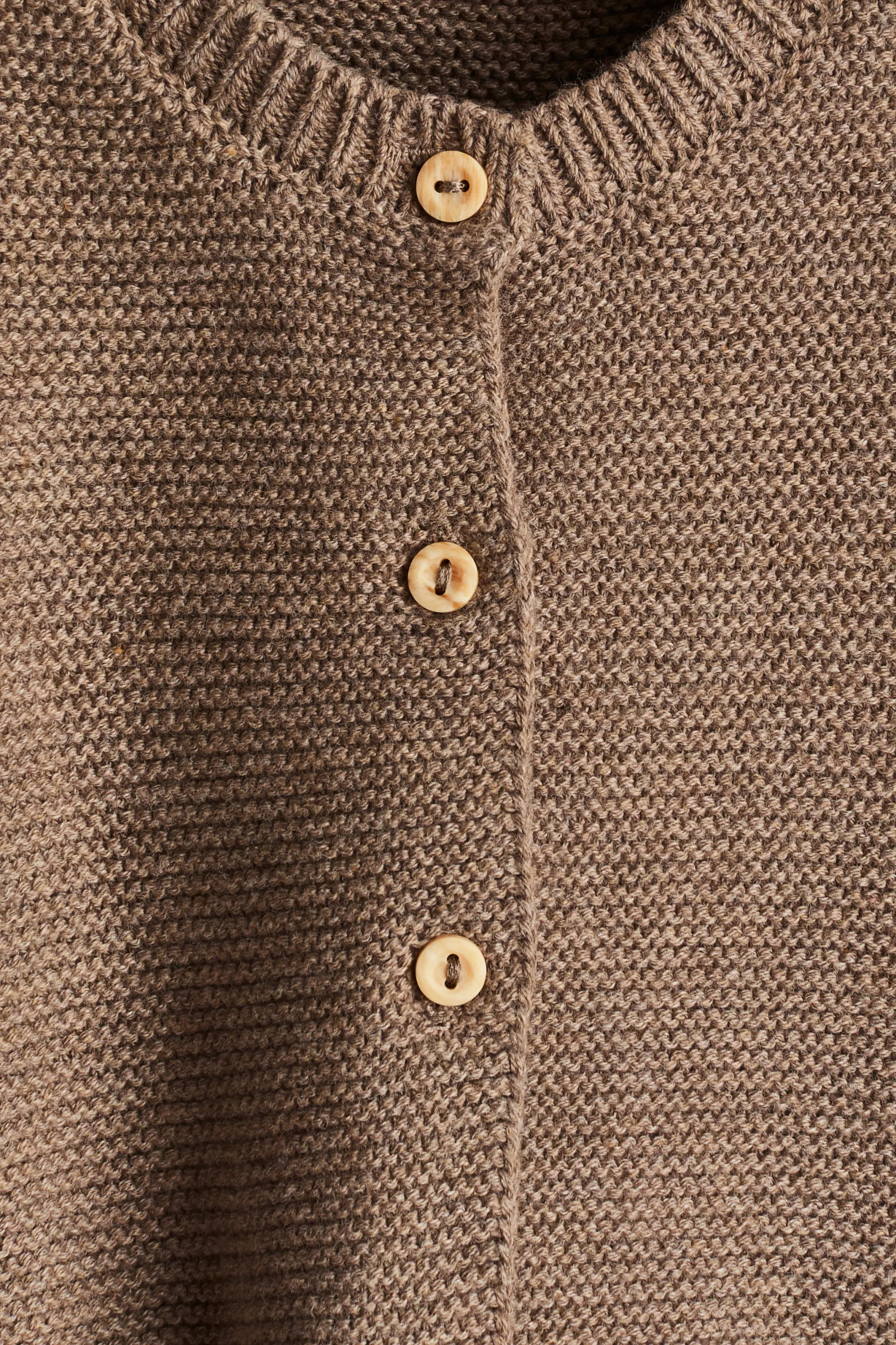 Gilet en maille - Marron
