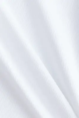 Débardeur côtelé Cooling Slim Fit - Blanc — photo 5