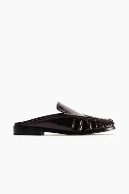 Mules mocassins - Bordeaux — photo 1