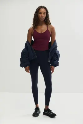 Débardeur avec soutien-gorge intégré SculptMove™ - Rouge cerise — photo 1