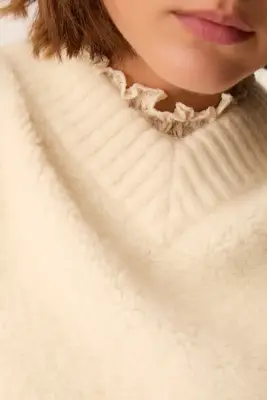 Pull Cybille Creme — photo 4
