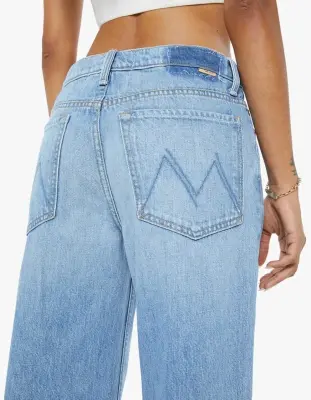 Nouveau ! MOTHER Jean The Lil Rerun Zip Sneak Last Bite — photo 4