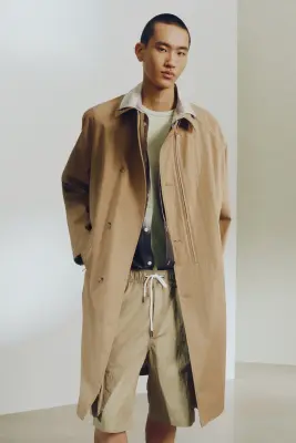 Manteau 3/4 - Beige — photo 3