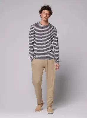 Tee shirt Pirate Col Rond Manches Longues en Lyocel / Tencel / Coton — photo 2