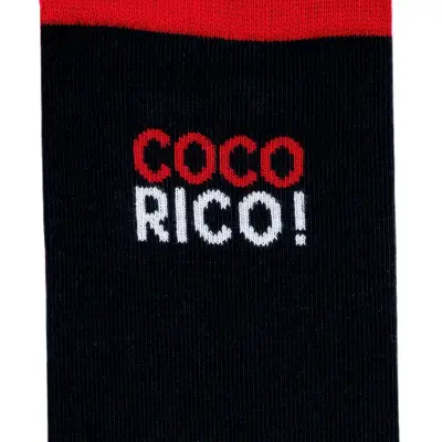 Chaussettes cocorico marine — photo 3
