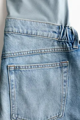 MAMA Straight Ankle Jeans - Bleu denim clair — photo 3