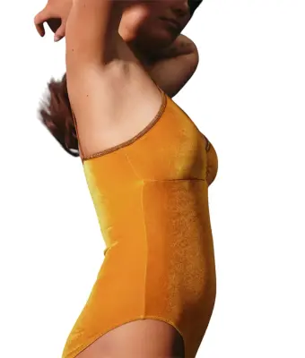 Body Georgia mousses amovibles - Sunny Velvet - Lingerie La Nouvelle — photo 2
