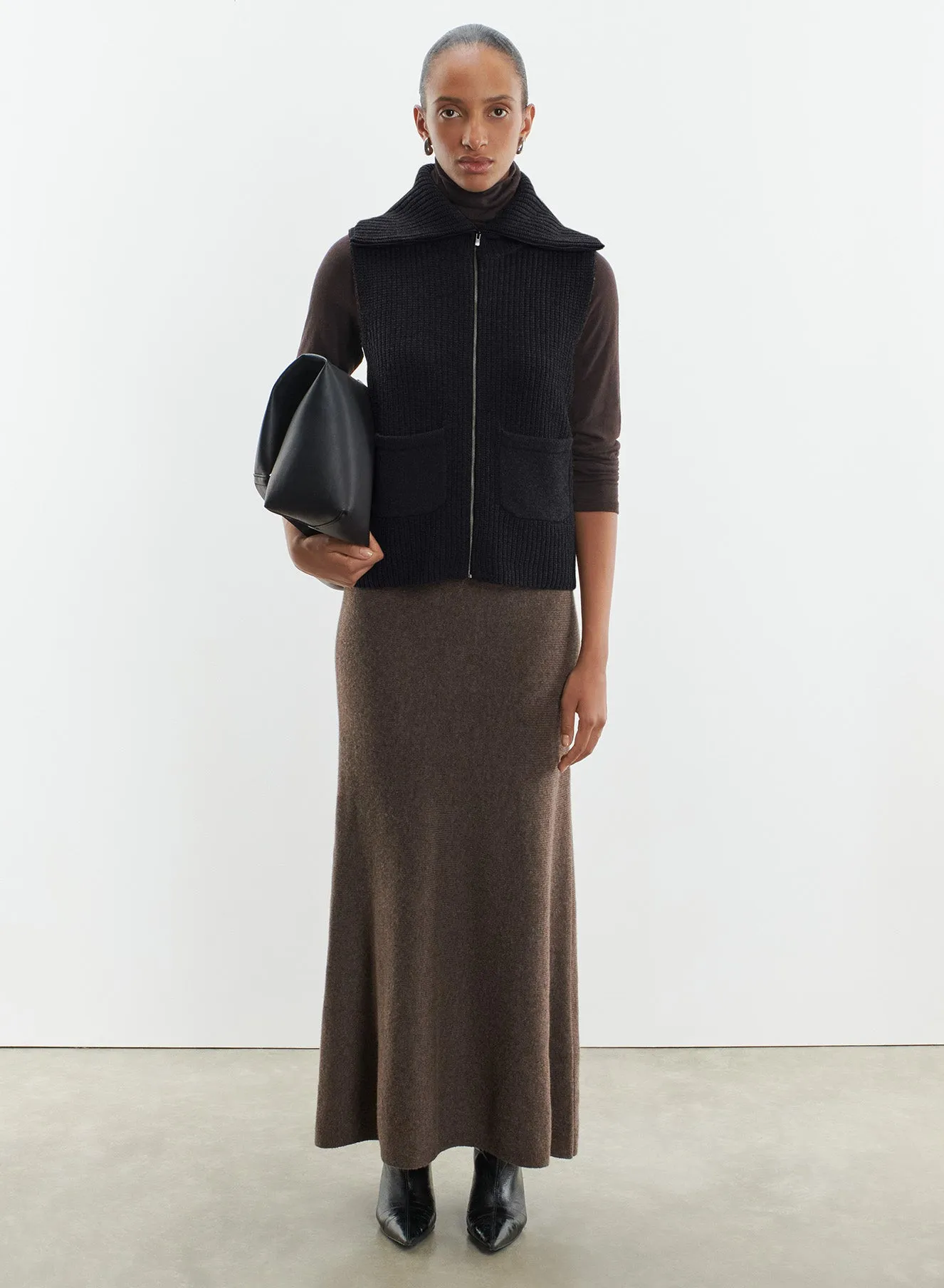 Gilet en laine mérinos
